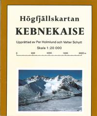 Kebnekaise Högfjällskarta - 1:20000