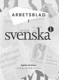 Arbetsblad i svenska Del 1
