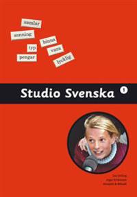 Studio Svenska 1, Grundbok