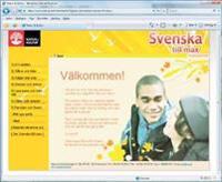 Svenska till max Kurs B och C Webbstöd Nybörjarbok, elevlicens för 1 använd