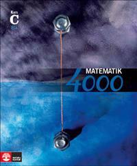 Matematik 4000 Kurs C Blå Lärobok