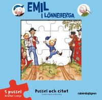 Emil i Lönneberga - Pussel och citat - Pusselbok