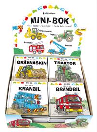Mini-bok - Traktor, grävmaskin, kranbil, brandbil