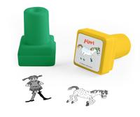 Pippi Långstrump - Stämplar 2-pack