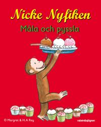 Nicke Nyfiken - minipyssel - Måla och pyssla