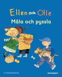 Ellen och Olle - minipyssel - Måla och pyssla