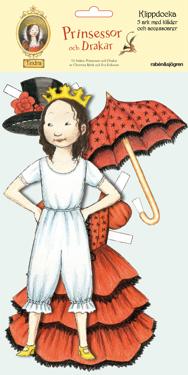 Klippdocka Tindra - Prinsessor och drakar
