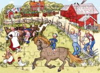 Emil i Lönneberga - Rampussel i trä - 20 bitar