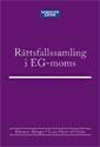 Rättsfallssamling i EG-moms