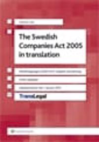 The Swedish Companies Act 2005 : in translation