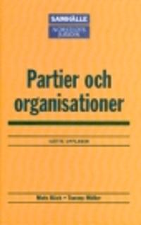 Partier och organisationer