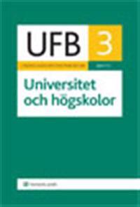 UFB 3 Universitet och högskolor 2011/2012