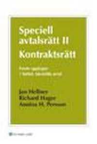 Speciell avtalsrätt II : kontraktsrätt. H. 1, särskilda avtal