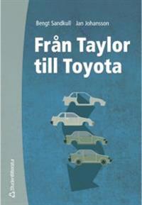 Från Taylor till Toyota : Betraktelser av den industriella produktionens organisation och ekonomi