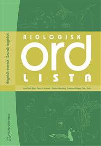 Biologisk ordlista : engelsk-svensk, svensk-engelsk