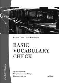 Basic Vocabulary Check (10-pack) : Repetition och träning av det engelska basordförrådet