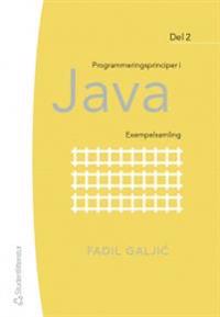 Programmeringsprinciper i Java : exempelsamlingexempelsamling. D. 2