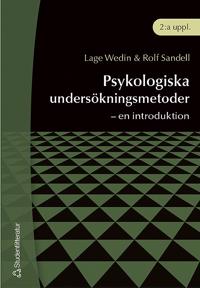 Psykologiska undersökningsmetoder : - en introduktion
