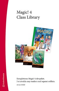 Magic! 4 Class Library : Easy Readers (3 st) med ordlista