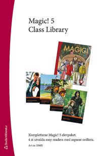 Magic! 5 Class Library : Easy Readers (4 st) med ordlista