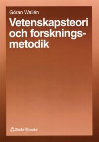 Vetenskapsteori och forskningsmetodik