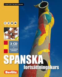 Spanska fortsättningskurs, språkkurs: Språkkurs med 3 CD