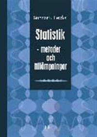 Statistik - metoder och tillämpningar