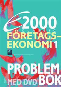 E2000 Classic Företagsekonomi 1 Problembok inkl. DVD
