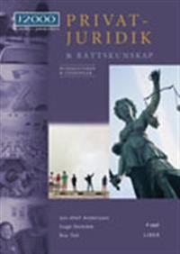 J2000 Privatjuridik och rättskunskap Kommentarer och lösningar