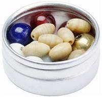 Frälsarkransen av glas, oträdda i plåtburkar