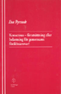 Konsensus Förutsättning eller belastning för gemensamt föräldraansvar?