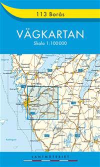 113 Borås Vägkartan - 1:100000