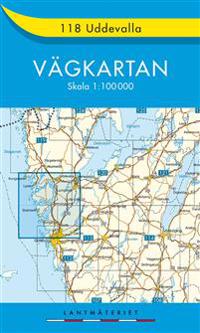 118 Uddevalla Vägkartan - 1:100000