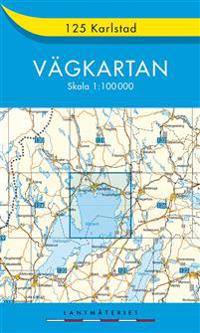 125 Karlstad Vägkartan - 1:100000