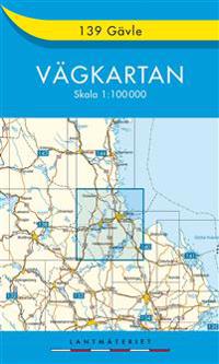 139 Gävle Vägkartan - 1:100000