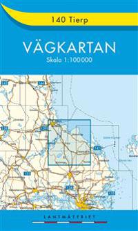 140 Tierp Vägkartan - 1:100000