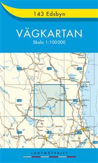143 Edsbyn vägkartan - 1:100000