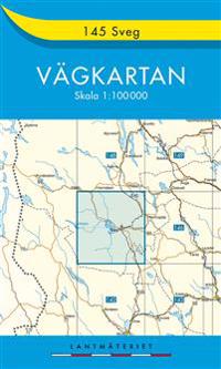 145 Sveg Vägkartan - 1:100000