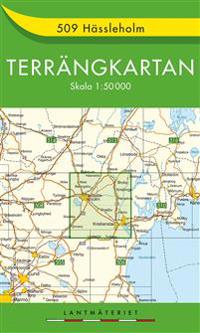 509 Hässleholm Terrängkartan - 1:50000