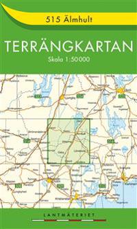 515 Älmhult Terrängkartan - 1:50000