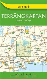 516 Ryd Terrängkartan - 1:50000