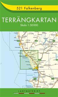 521 Falkenberg Terrängkartan - 1:50000