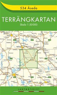 534 Åseda Terrängkartan - 1:50000
