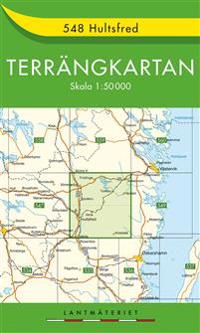 548 Hultsfred Terrängkartan - 1:50000