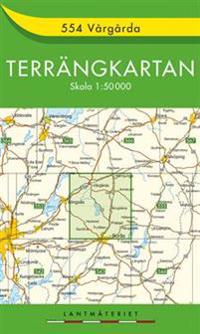 554 Vårgårda Terrängkartan - 1:50000