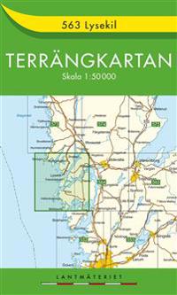 563 Lysekil Terrängkartan - 1:50000