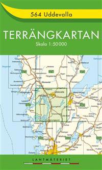564 Uddevalla Terrängkartan - 1:50000