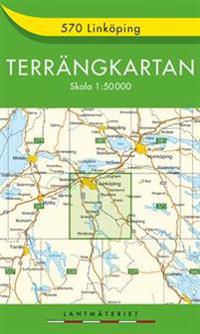 570 Linköping Terrängkartan - 1:50000