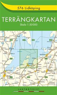 576 Lidköping Terrängkartan - 1:50000