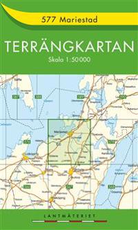 577 Mariestad Terrängkartan - 1:50000